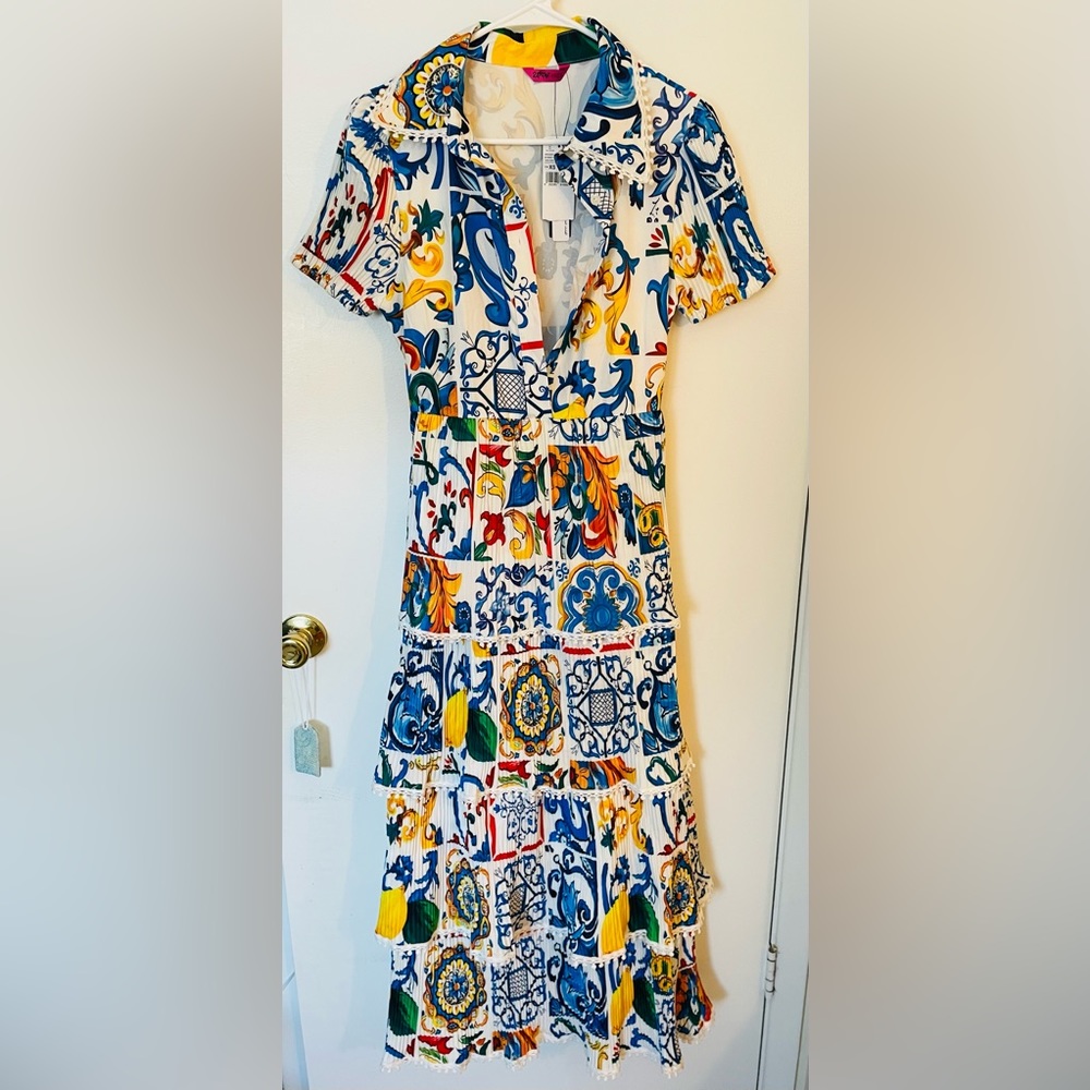 2XTremz midi floral summer dress NWT size XS
